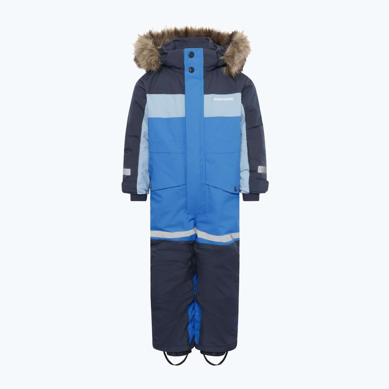 Didriksons Bjärven Cover sapphire blue children's ski suit 10