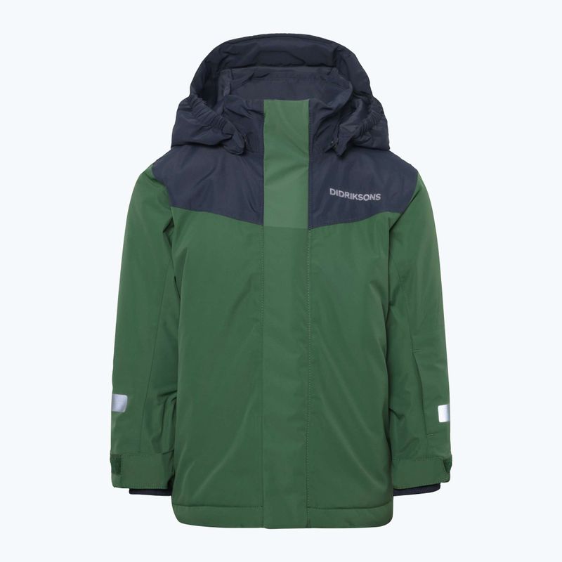 Children's ski set Didriksons Skare pine green 3