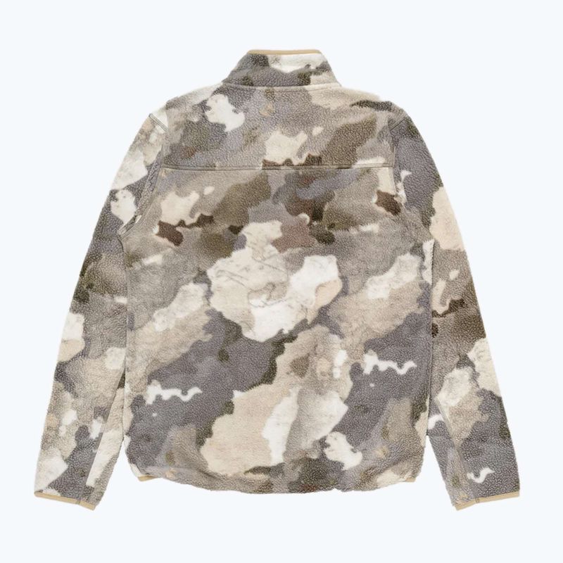 Men's Colourwear Snap Pile water camo sweatshirt 10