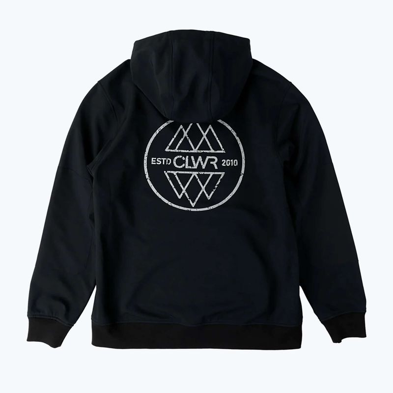Colourwear Est 2010 Hood Black snowboard sweatshirt 10