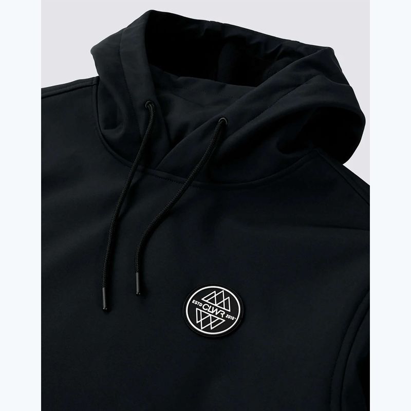 Colourwear Est 2010 Hood Black snowboard sweatshirt 11