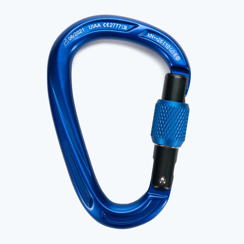 Climbing carabiner Mammut Crag HMS Screwgate ultramarine