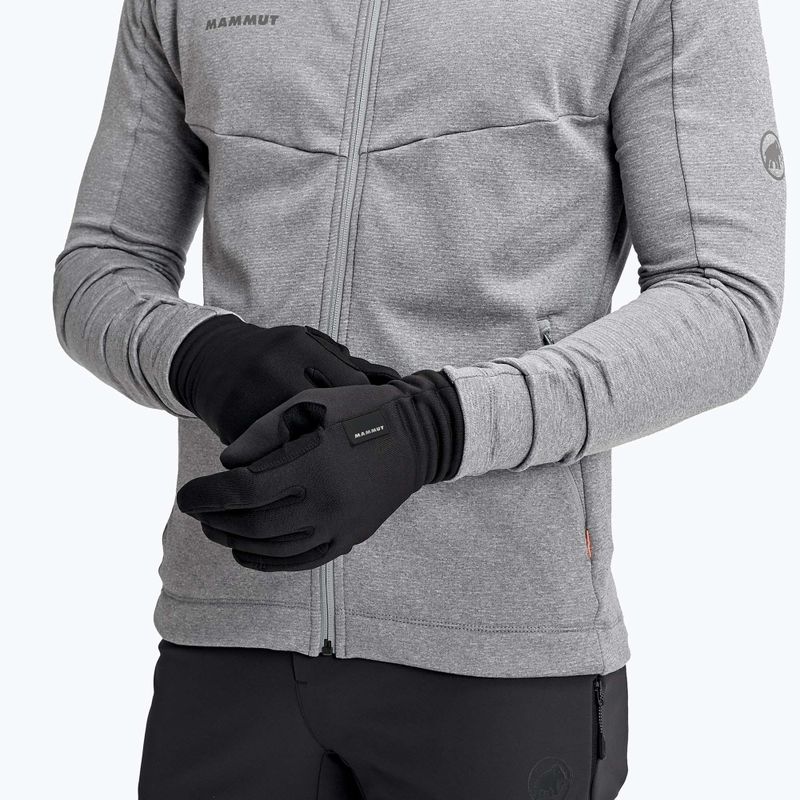 Mammut Fleece Pro trekking gloves black 5