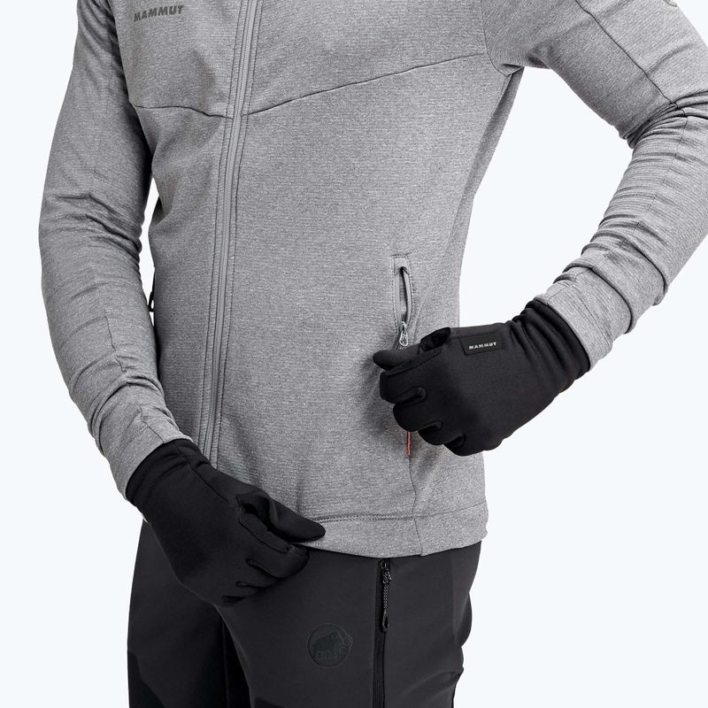 Mammut Fleece Pro trekking gloves black 6