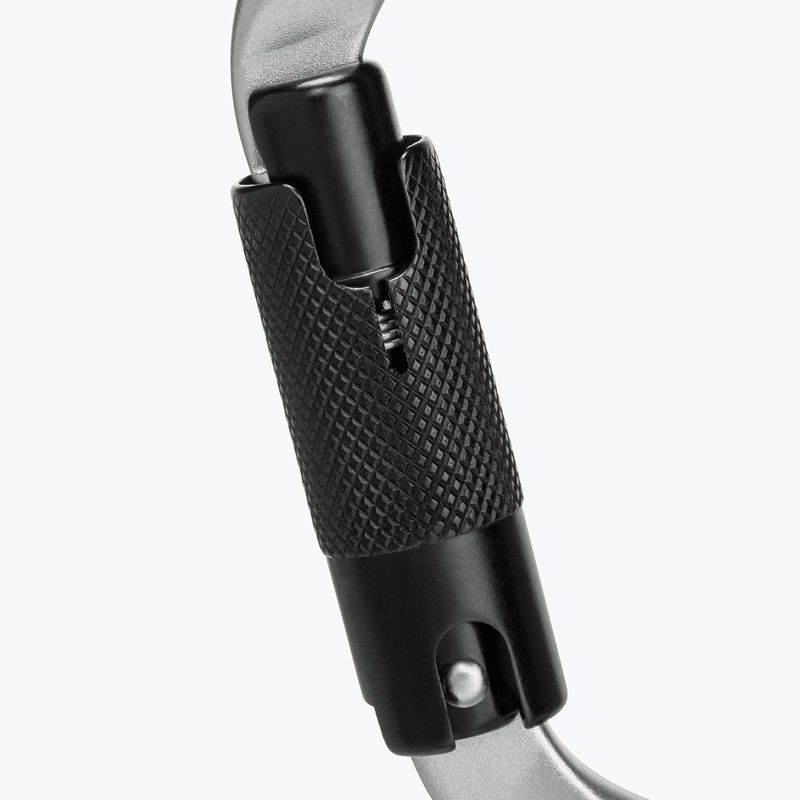 Climbing carabiner Mammut Classic HMS Twistlock Plus light grey 6