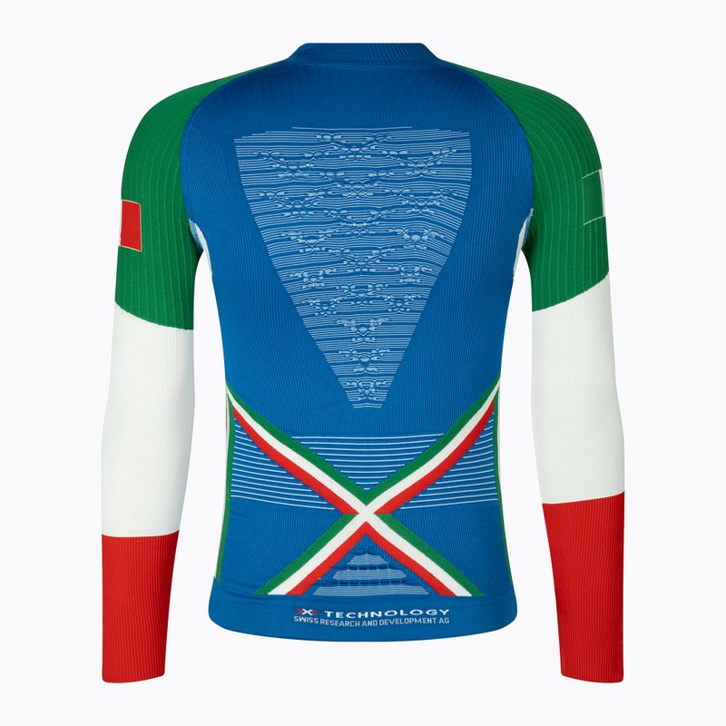 Men's thermal active sweatshirt X-Bionic Energy Accumulator 4.0 Patriot Italy 2