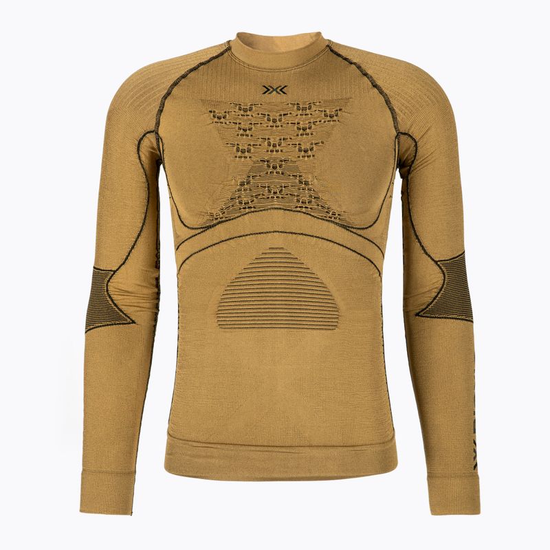 Men's thermal active sweatshirt X-Bionic Radiactor 4.0 gold/black