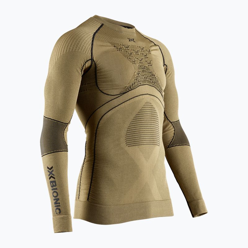 Men's thermal active sweatshirt X-Bionic Radiactor 4.0 gold/black 5