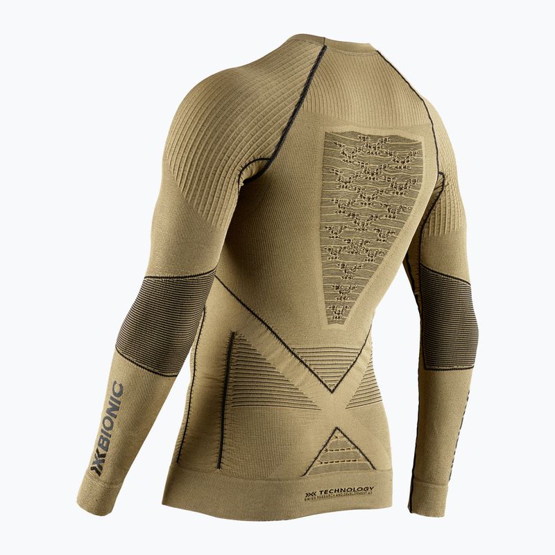 Men's thermal active sweatshirt X-Bionic Radiactor 4.0 gold/black 6