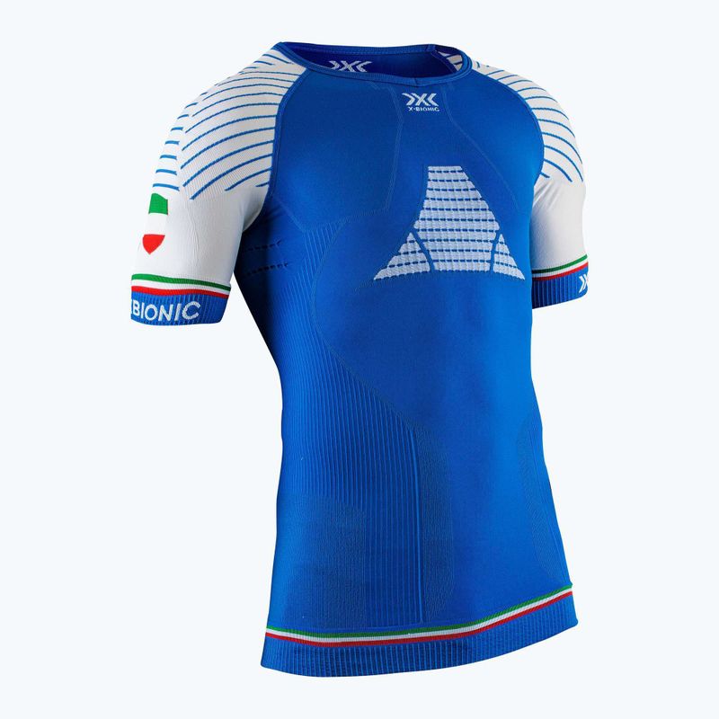 Men's thermal shirt X-Bionic Invent 4.0 Patriot Running Shirt blue 5