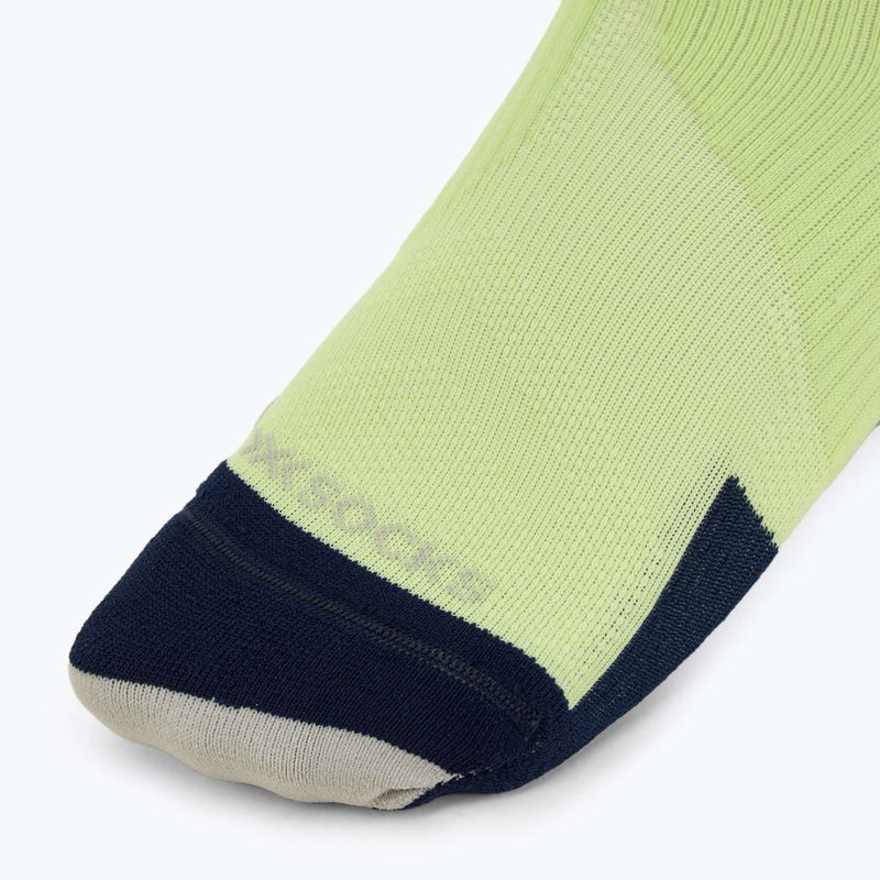 Men's X-Socks Run Perform Ankle socks neolime/x black 3