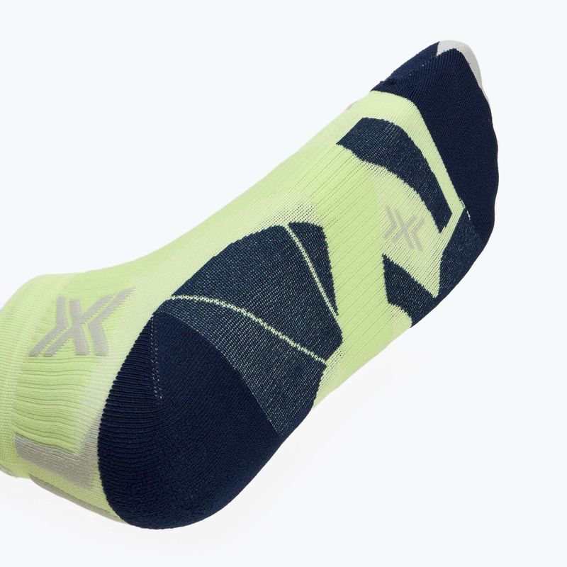 Men's X-Socks Run Perform Ankle socks neolime/x black 4