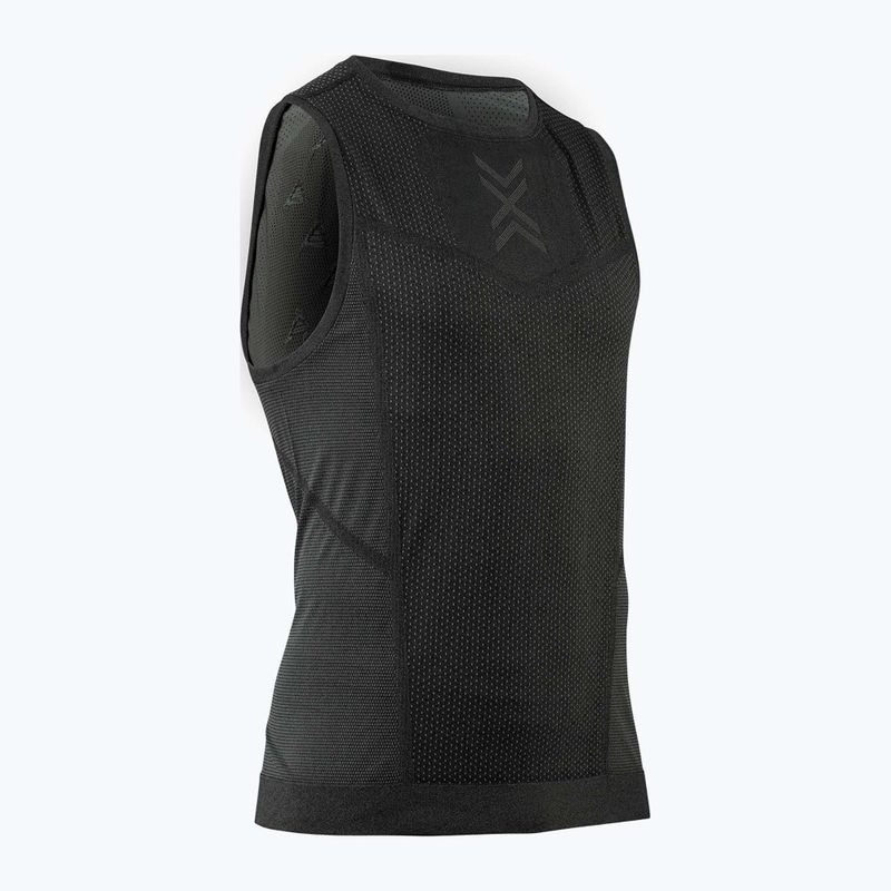 Men's X-Bionic Xceed Run x black/rhino grey running tank top 2