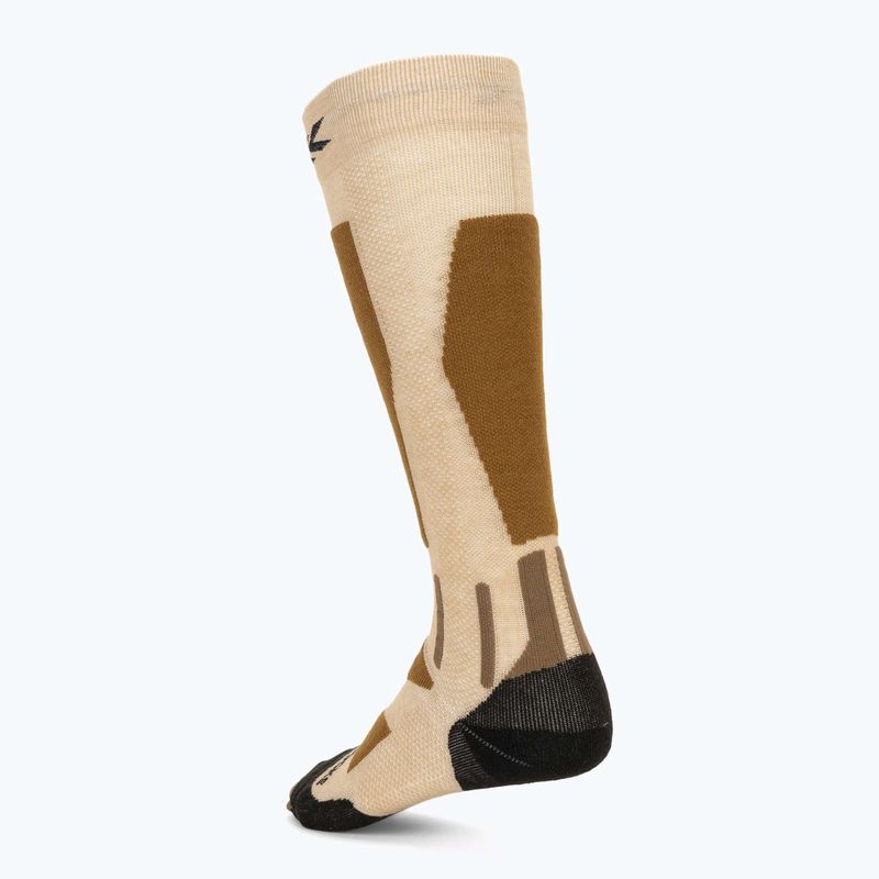 Snowboard socks X-Socks Snowboard Discover Otc sand/dark sand 2