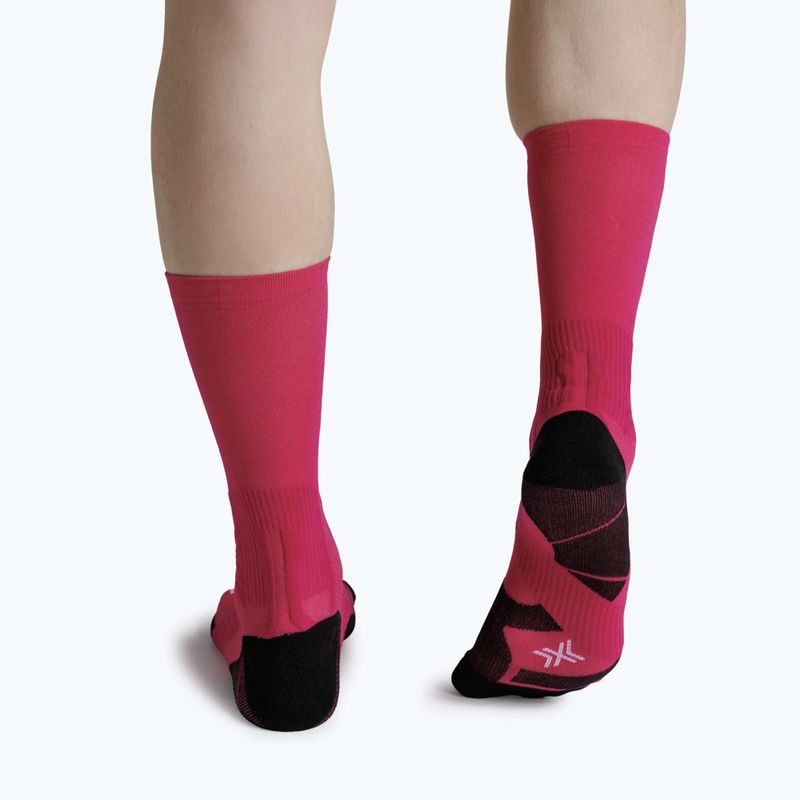 Socks X-Socks Run Perform Crew power purple 3