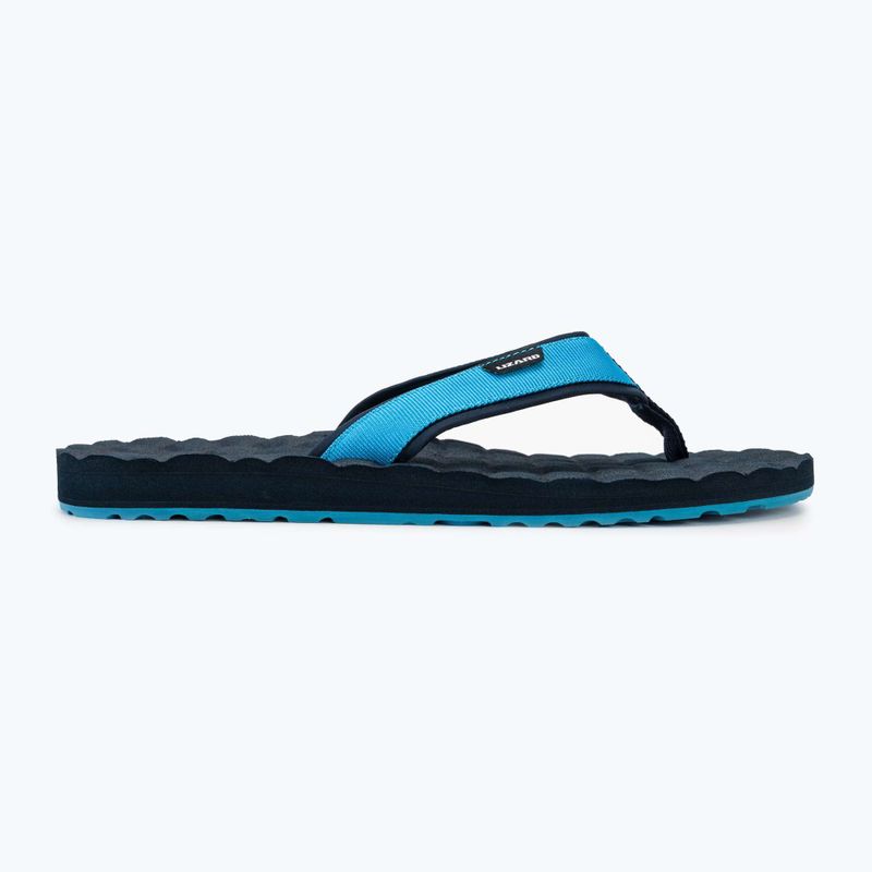 Lizard Way men's flip flops midnight blue/atlantic blue 2