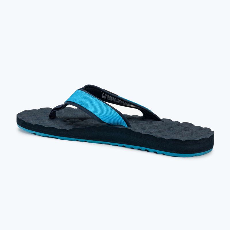Lizard Way men's flip flops midnight blue/atlantic blue 3