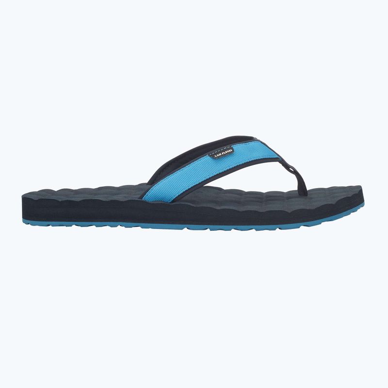 Lizard Way men's flip flops midnight blue/atlantic blue 9