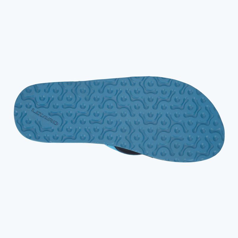 Lizard Way men's flip flops midnight blue/atlantic blue 11