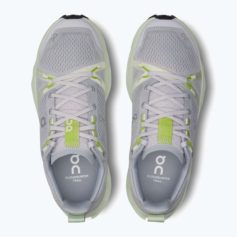Women's On Cloudsurfer Trail running shoes frost/lima 13
