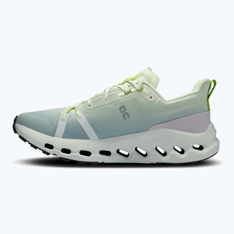 Women's running shoes On Cloudsurfer Trail Waterproof lima/mineral 10