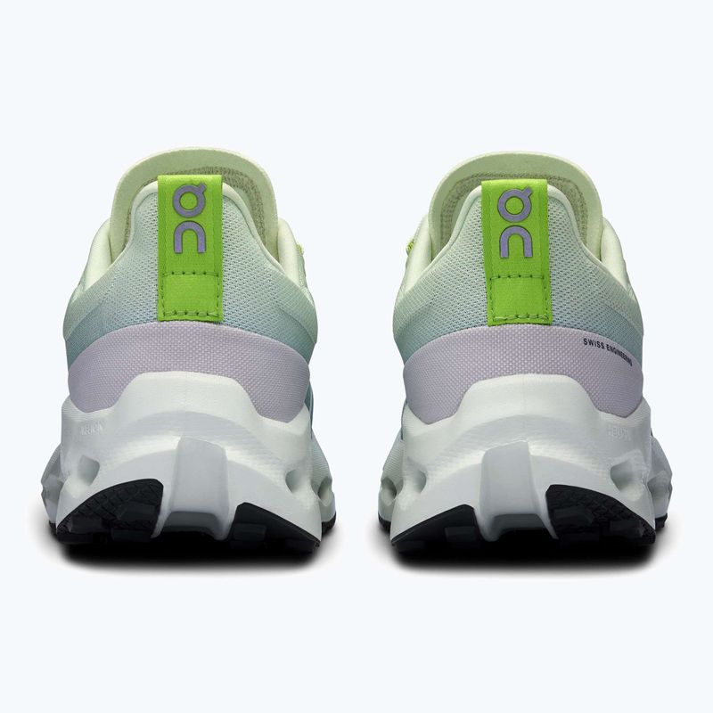 Women's running shoes On Cloudsurfer Trail Waterproof lima/mineral 11