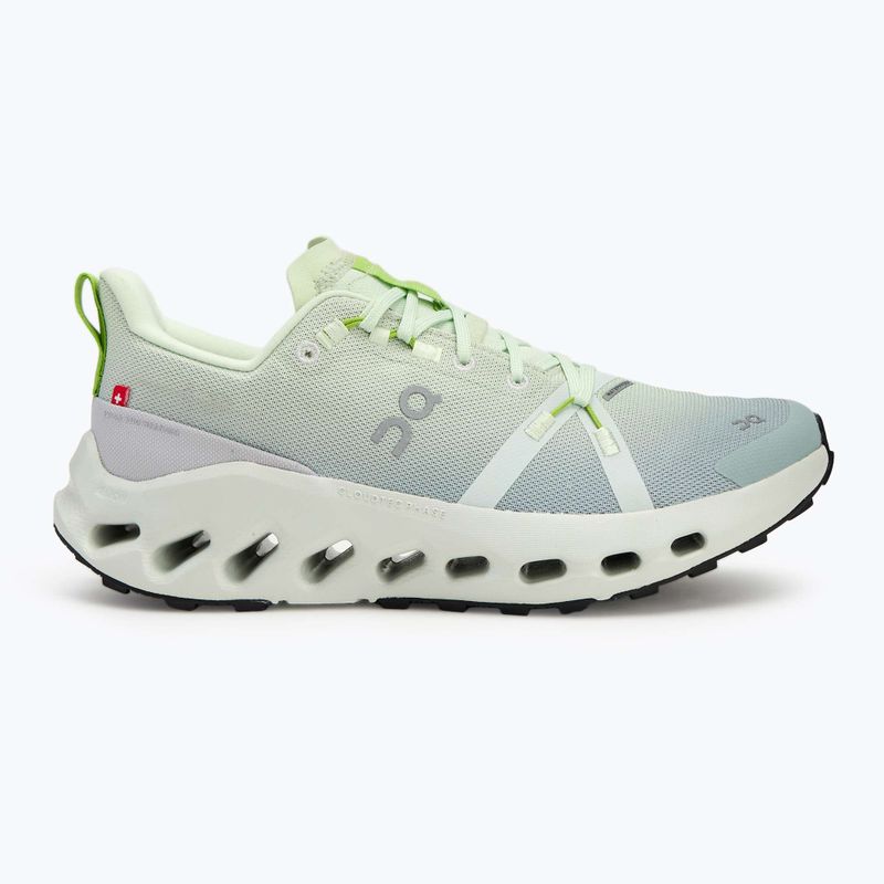 Women's running shoes On Cloudsurfer Trail Waterproof lima/mineral 2
