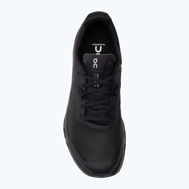 Women's running shoes On Cloudvista 2 black/black 5