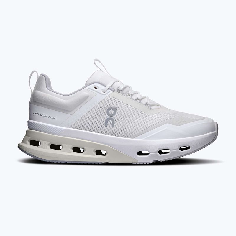 Women's training shoes On Cloudnova X white/glacier 8