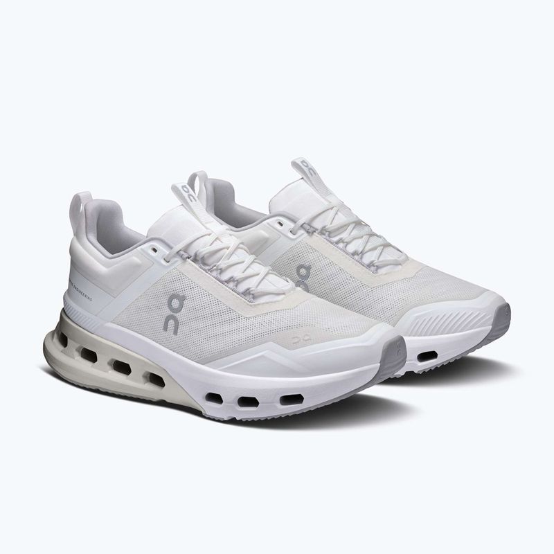 Women's training shoes On Cloudnova X white/glacier 10