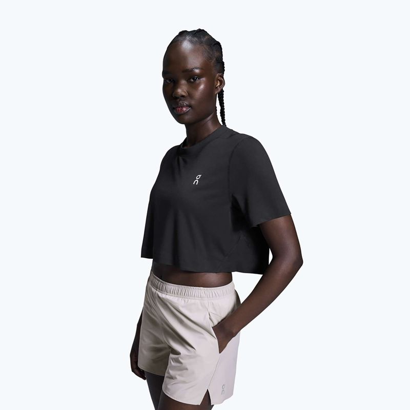 Women's training T-shirt On Train-T Crop black 4