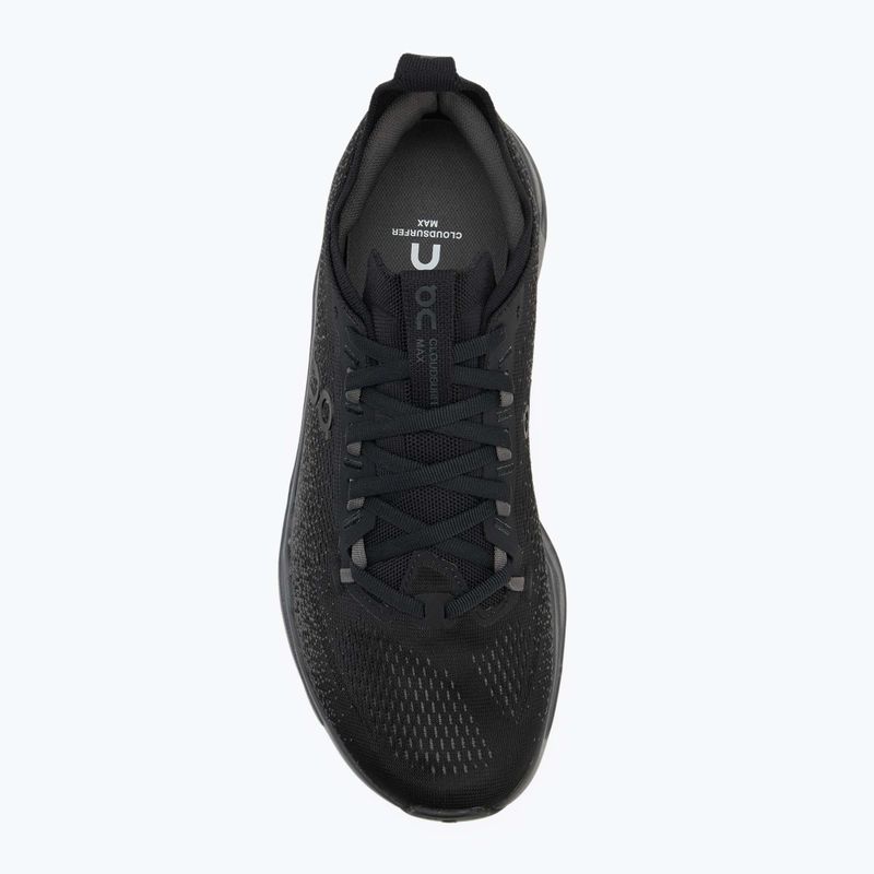 Men's On Cloudsurfer Max Wide black/eclipse running shoes 5