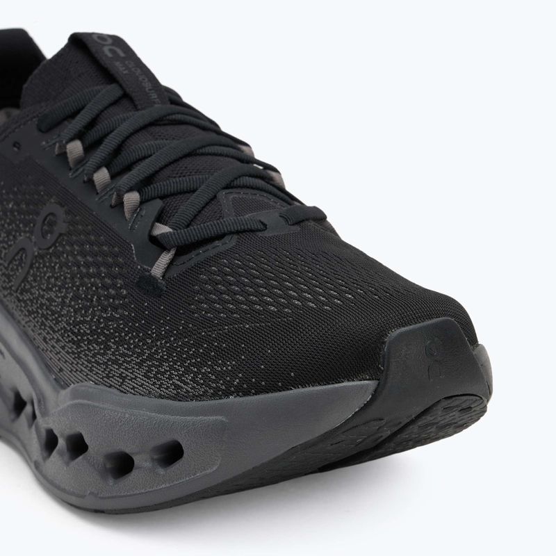Men's On Cloudsurfer Max Wide black/eclipse running shoes 7
