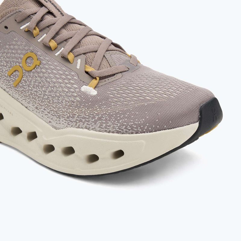 Men's On Cloudsurfer Max cinder/pelican running shoes 7