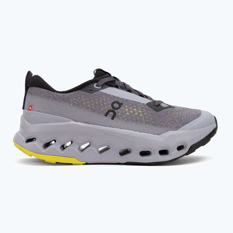 Women's running shoes On Cloudsurfer Trail 2 iron/lilac 2