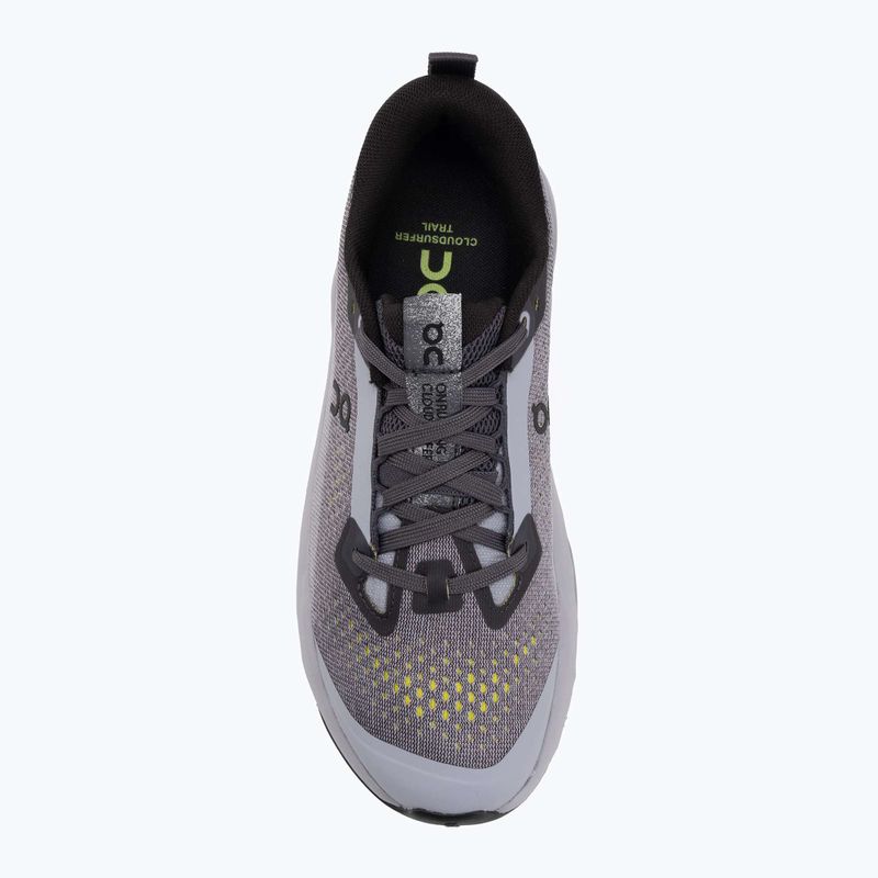 Women's running shoes On Cloudsurfer Trail 2 iron/lilac 5