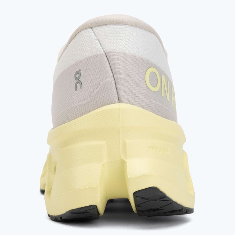 Men's running shoes On Cloudmonster 3 ivory/limelight 6
