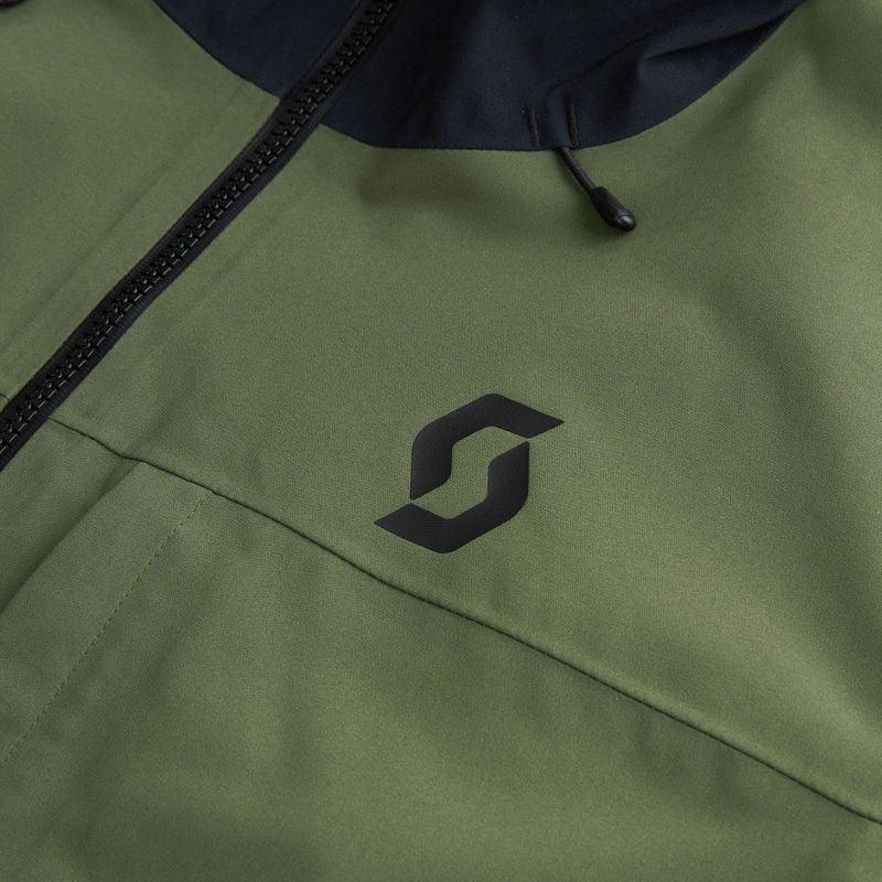 Men's ski jacket SCOTT Ultimate Dryo 10 douglas green/black 3