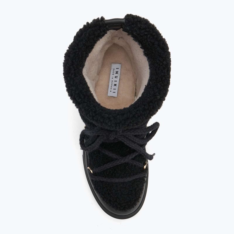 Women's snow boots INUIKII Curly black 5