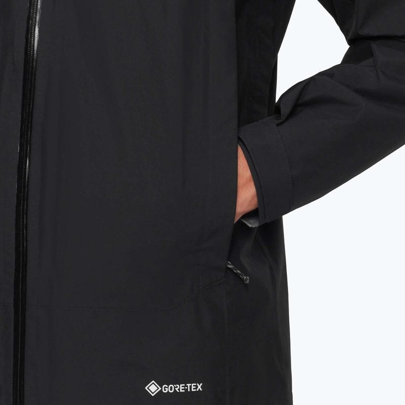 Men's rain jacket Mammut Treeline HS Hooded black 5