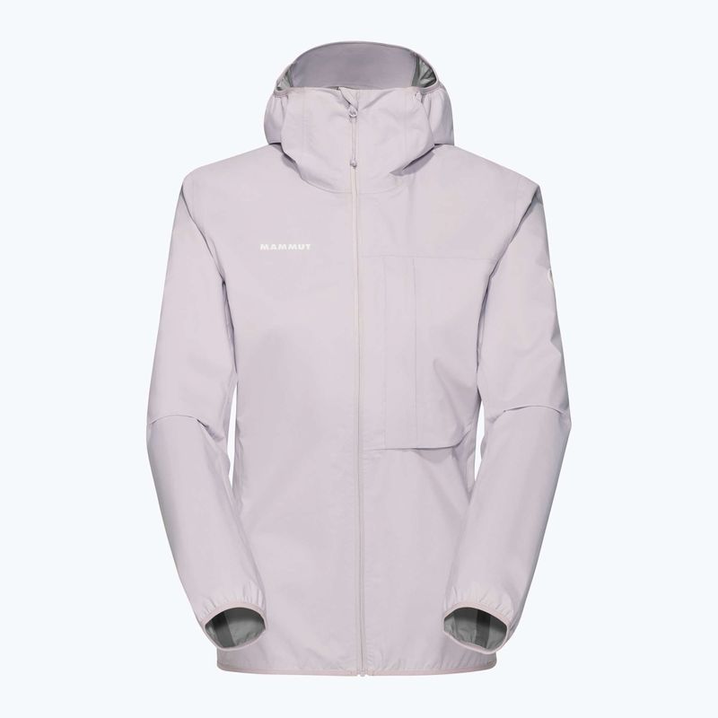 Mammut women's rain jacket Ducan Light HS Hooded alpine calamint 4