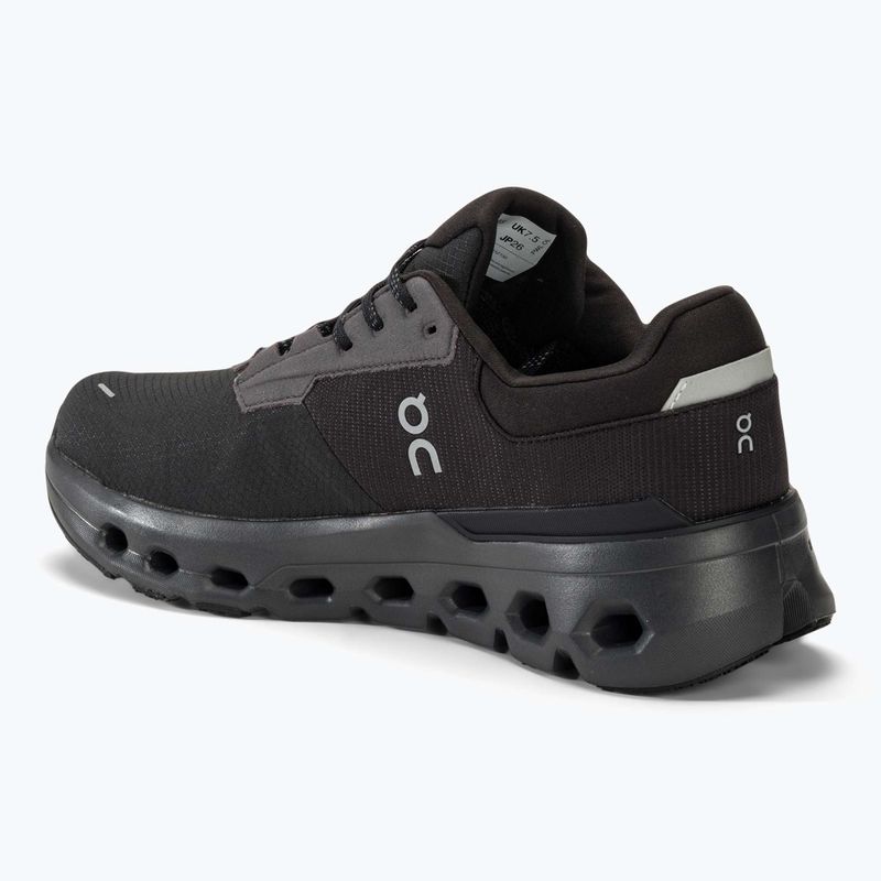 Men's On Cloudrunner 2 Waterproof magnet/black running shoes 3