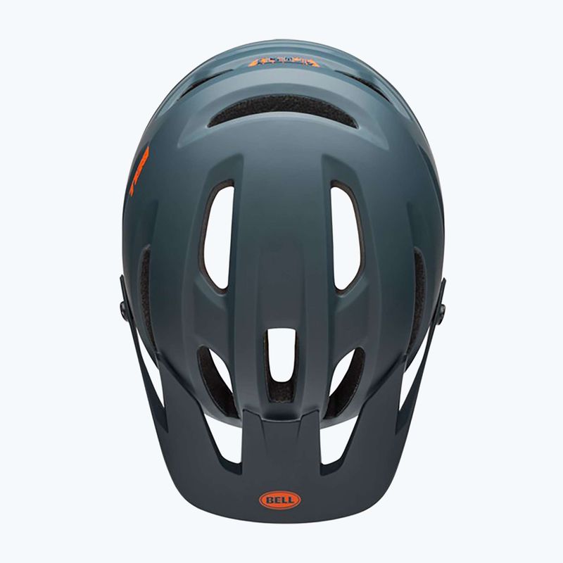 Bell 4Forty matte gloss slate/orange bike helmet 4