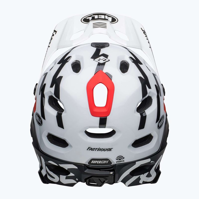 Bell bike helmet FF Super DH MIPS Spherical fasthouse matte gloss black/white 4