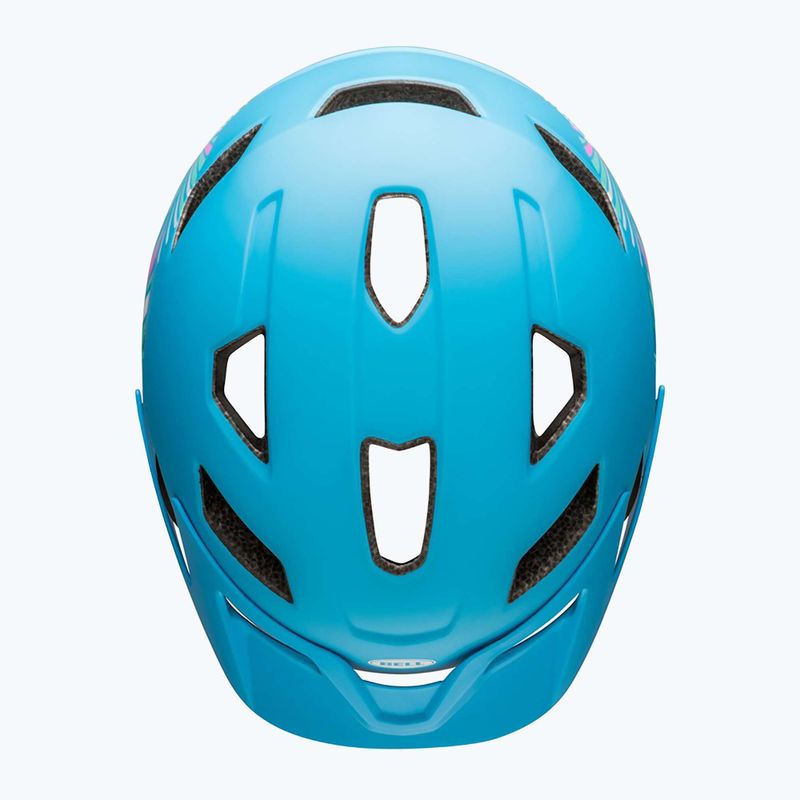Bell Sidetrack Integrated MIPS Jr children's bike helmet matte light blue/chapelle 4