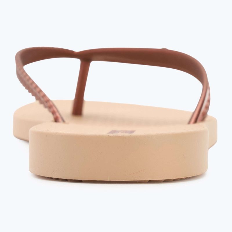 Women's flip-flops Ipanema Bossa beige/copper 6
