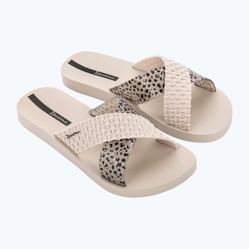 Women's slides Ipanema Sense Slide beige/beige/black 9