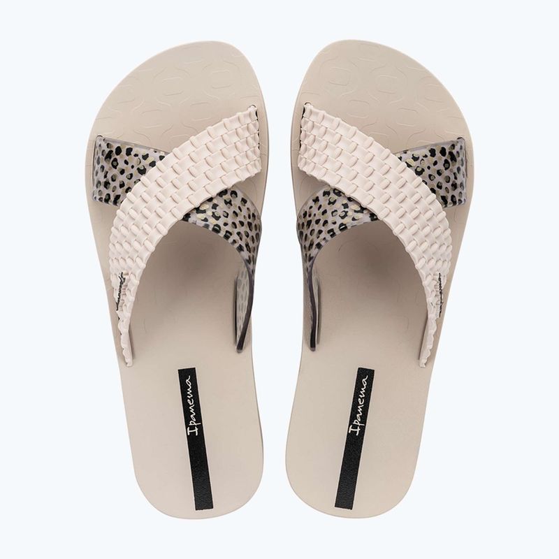 Women's slides Ipanema Sense Slide beige/beige/black 10
