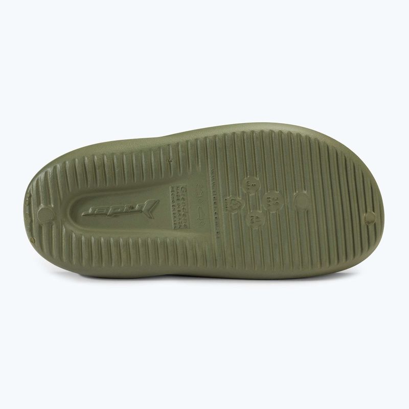 Men's RIDER Rzero Slide green/orange slides 4