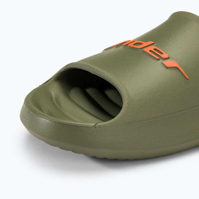 Men's RIDER Rzero Slide green/orange slides 7